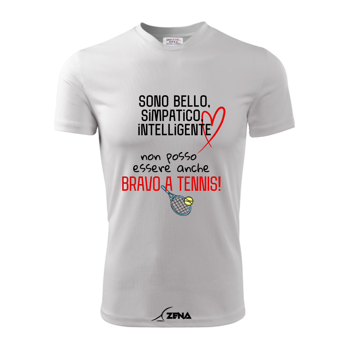 T-Shirt Cotone TENNIS - BRAVO/A