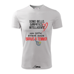 T-Shirt Cotone TENNIS - BRAVO/A