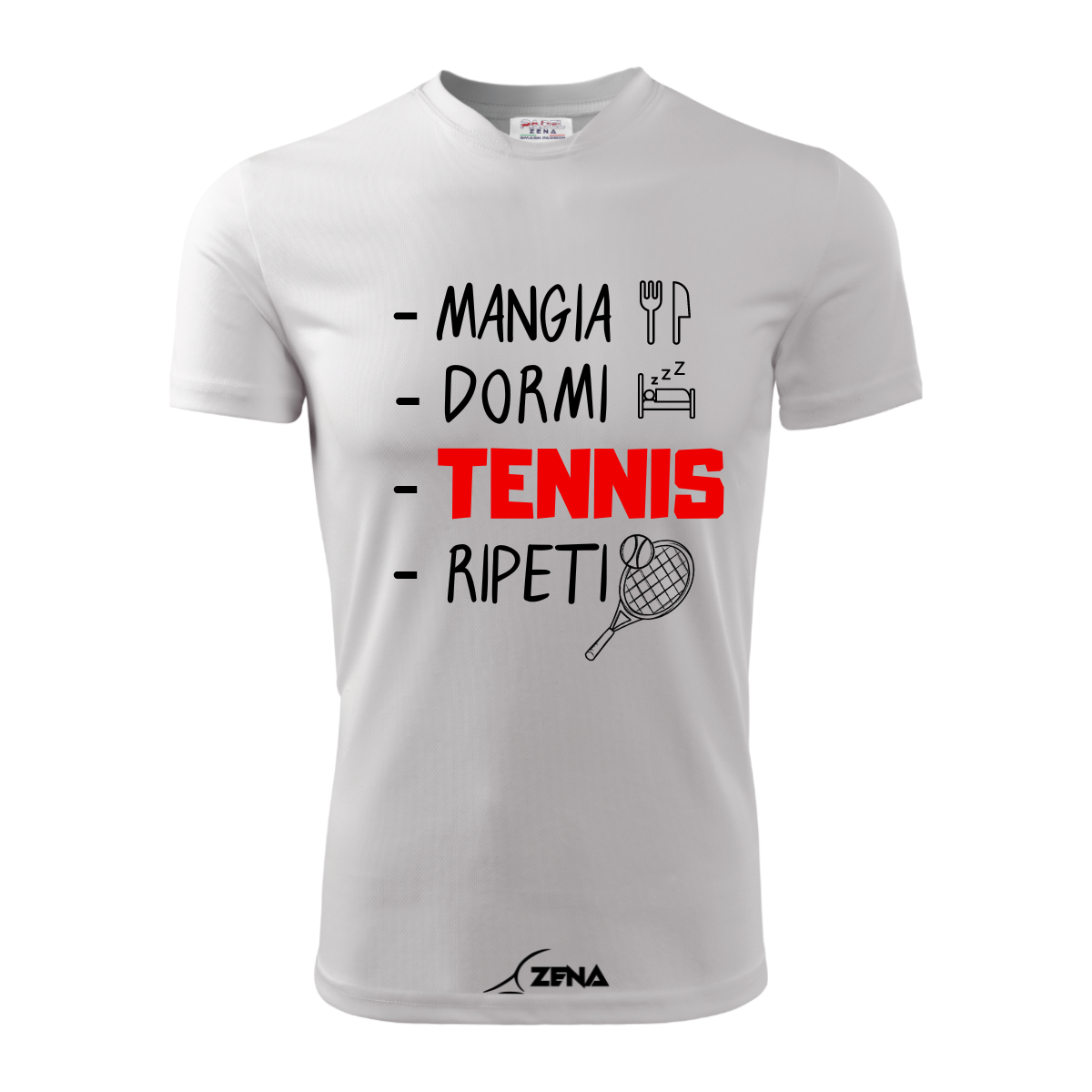 T-Shirt Cotone TENNIS - RIPETI