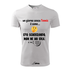 T-Shirt Cotone TENNIS - O VINCO O IMPARO